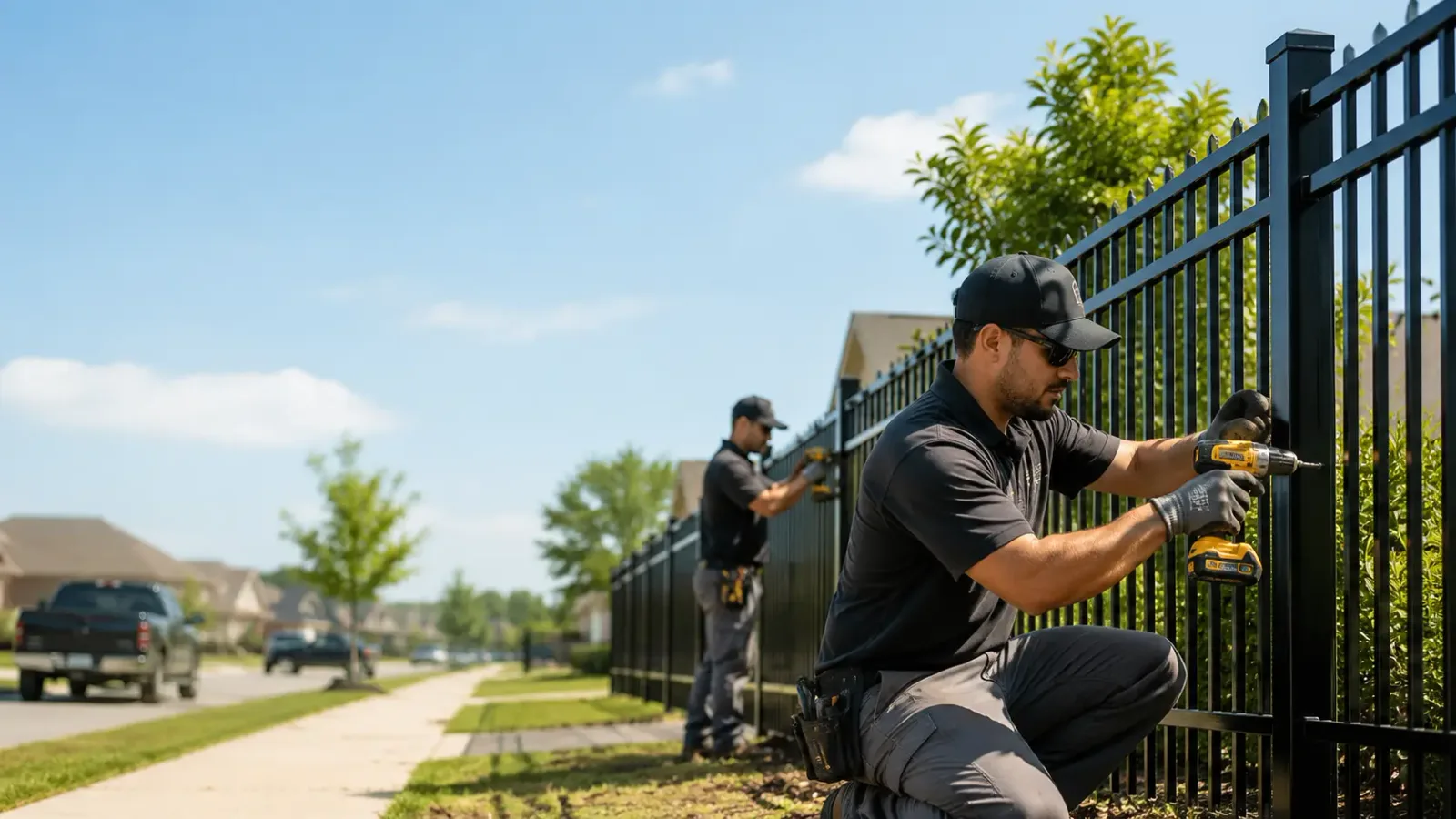 Metal Fence Installation in Waterford, OH